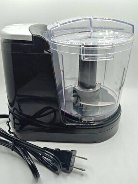 Living Solutions Kitchen Selectives Mini Chopper, Black, 3 cups READ DESCRIPTION